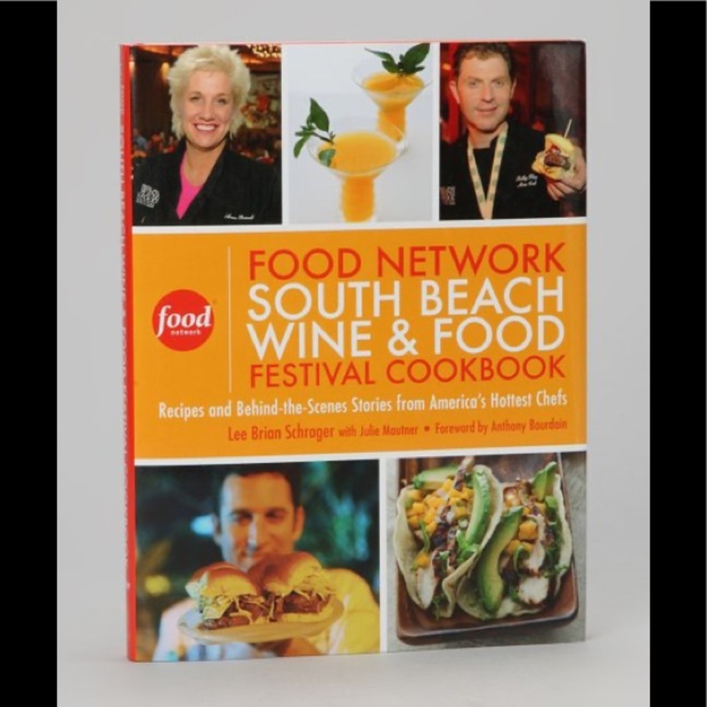 Food network south beach food festival cookbookNWT